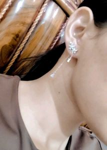 Silver Drop Earrings