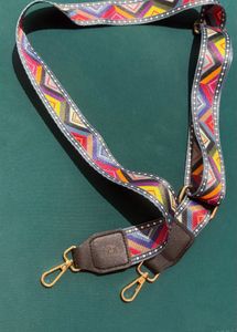 Sling belt multicolored