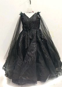 Stunning Black Sequin Gown