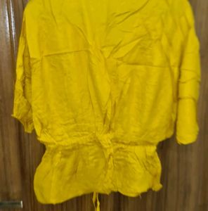 Yellow Tunic Top