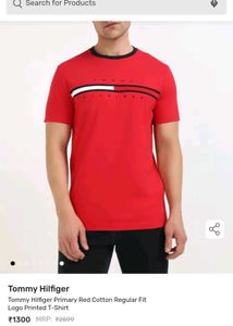 Tommy Hilfiger Red T-Shirt