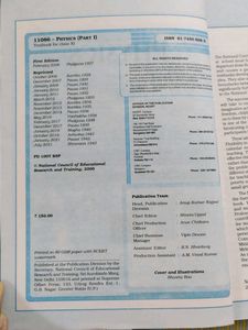 NCERT Class XI Physics Textbooks Part I&amp; II CBSE