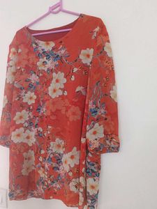 Orange Top Xxl ALine New Like