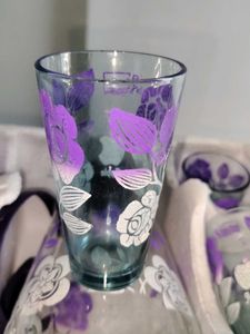 7 Piece Lemon Set Glasses