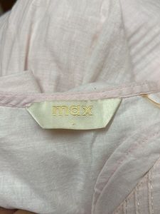 Pastel Pink Striped Kurta
