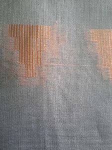 Elegant Grey Saree with Rose Gold Border
