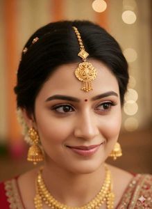 Gold Maang Tikka
