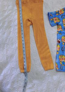 Very Cute Minions Shirt With Leggings