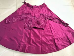 Vibrant Magenta Lehenga Choli Set