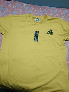 Adidas Yellow T-Shirt