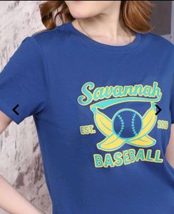 Blue Savannah Baseball Graphic Tee