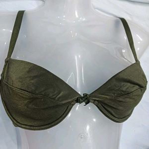 😍 Olive Green Padded Bra