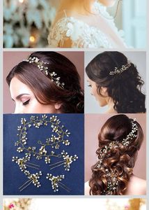 Bridal Pearl Hair Accessories Set