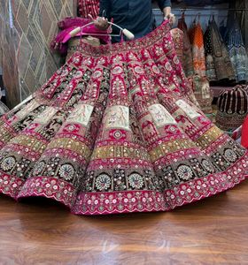 Stunning Embroidered Lehenga Choli