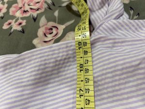 Striped Button-Down Shirt