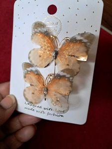 Beautiful Butterfly Hair Clips