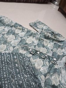 Elegant Printed Kurta Set with Dupatta