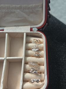 Set of Cute Stackable Rings