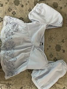 Zara Peplum Top