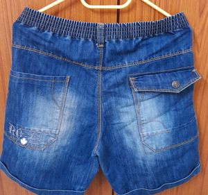 RUFF Denim Shorts For 32 Inches Waist