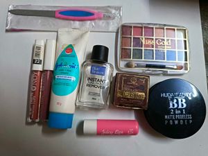 Makeup + Beauty Combo | Lipsticks, BB Powder, Eyes