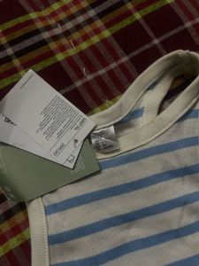 Striped Cropped Tank Top