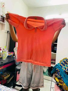 Coral Polo T-Shirt