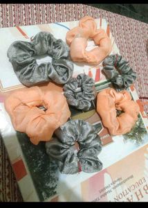 Set of 7 Scrunchies