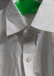 Classic White Men's Shirt
