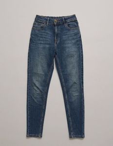 M&S High-Waist Blue Wash Denim Jeans