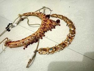 Exquisite Kundan Necklace Set combo