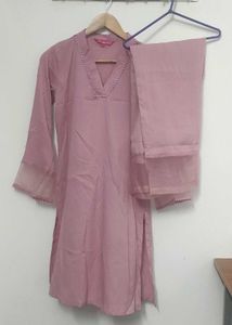 pakistani patchwork pink suit🌷