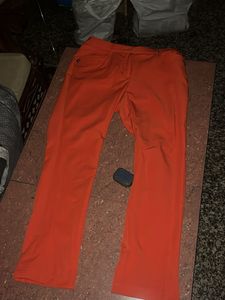 Bright Orange Comfortable Pants