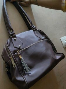 Chic mauve Handbag