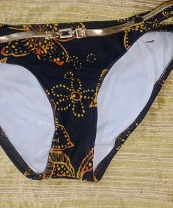 Guess Brown &amp; Gold Bikini Bottoms