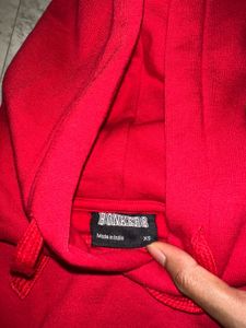 Red Hoodie Sweatshirt