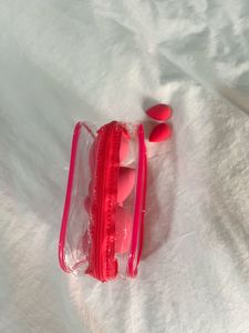 Makeup Sponge Set with free Pouch and mini blender