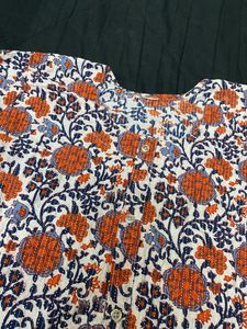 Beautiful Printed Cotton Kurta