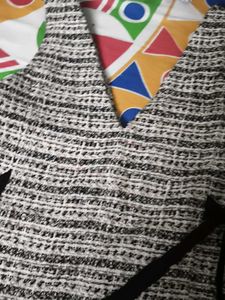 Chic Tweed winter woolen Dress