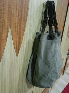 Stylish Grey Hobo Bag
