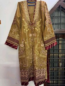 Embroidered Kurta Top