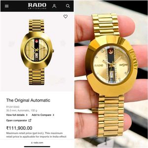 RADO PREMIUM QUALITY MENS AUTOMATIC MOVEMENT WATCH