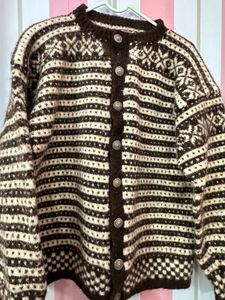 Vintage Patterned Cardigan