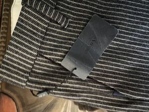 Prada office-siren pinstripe pants
