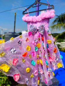 price drop 👉Baby Lavender Birthday Princess Gown