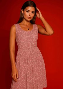 A Line Short Dress