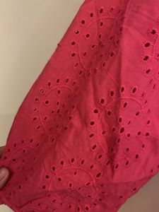 Chifli Dress With V Neck