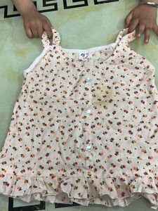 Adorable Floral Baby Girl Top