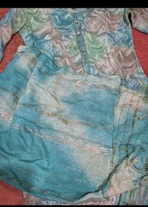 Abstract Print Dress