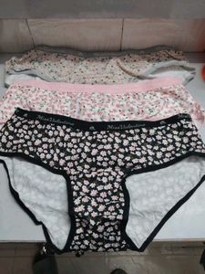 Floral Print Panties - Pack of 3